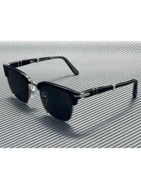 New Persol Men Black Sunglasses 52-21-140